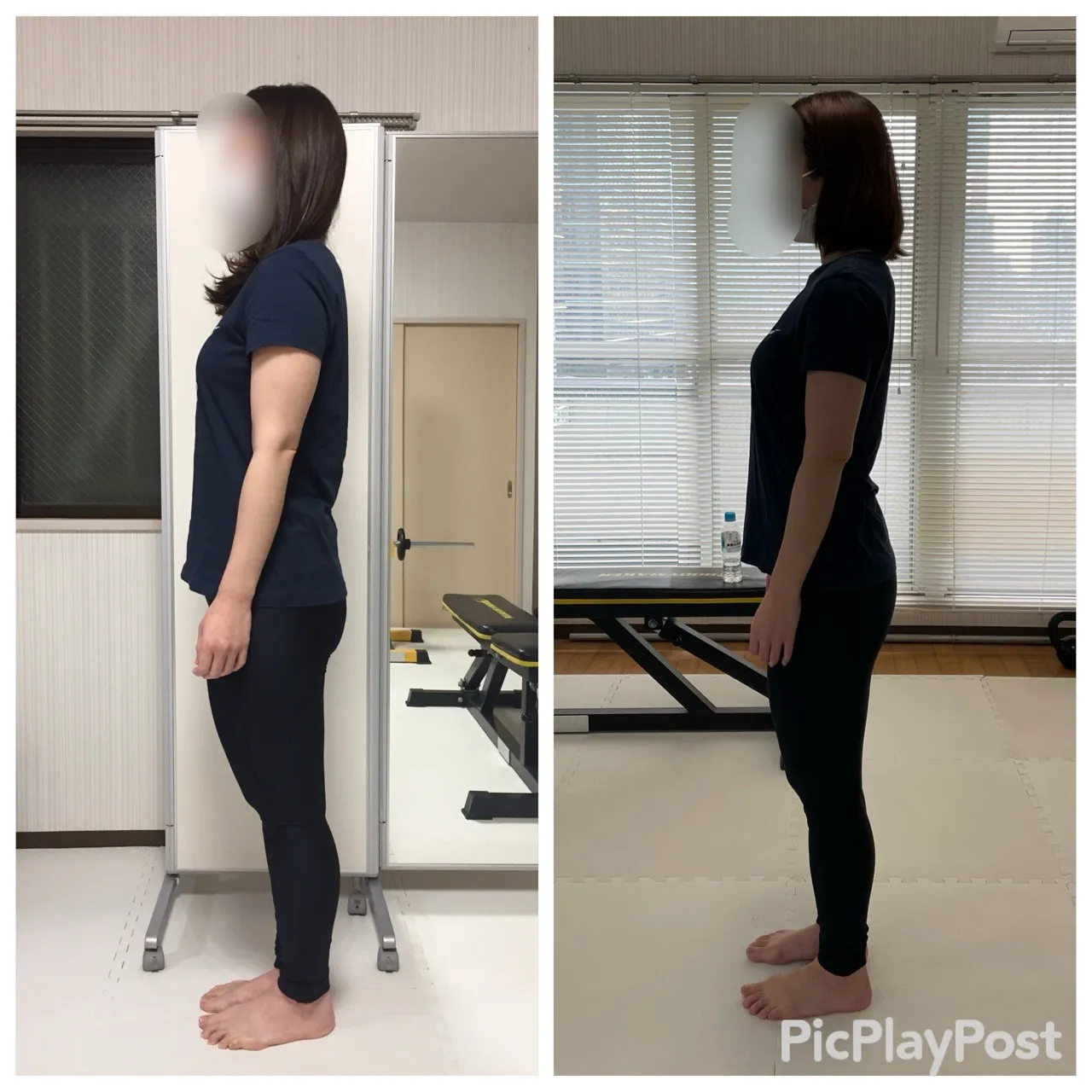 【ビフォーアフター】体重はそのままにカラダを薄くする！